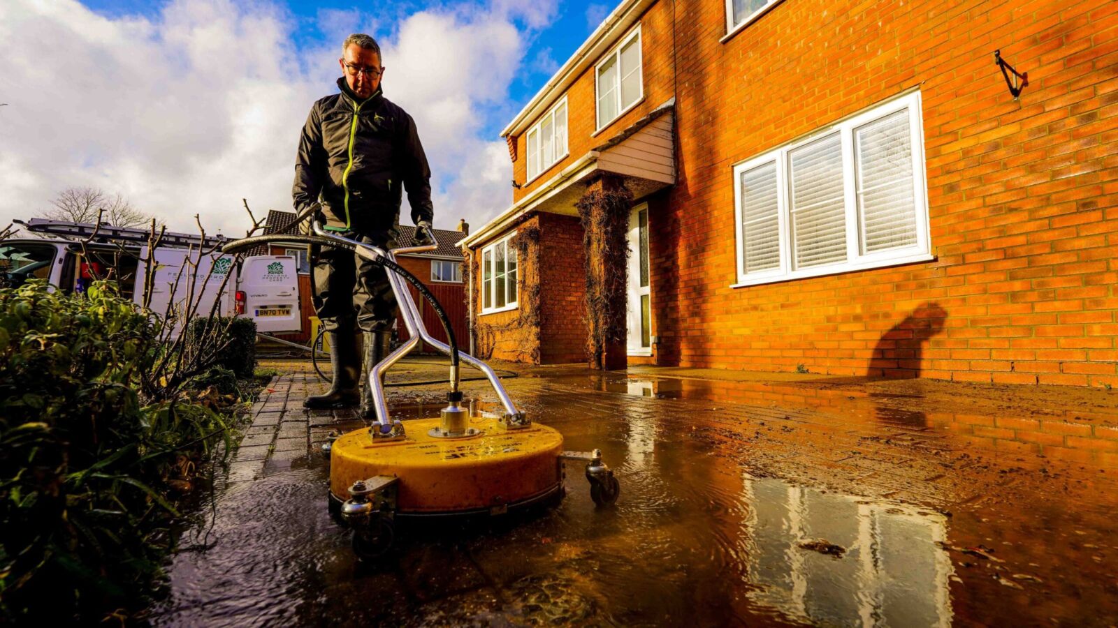 Commercial pressure washing lincolnshire by Fenland Property Care