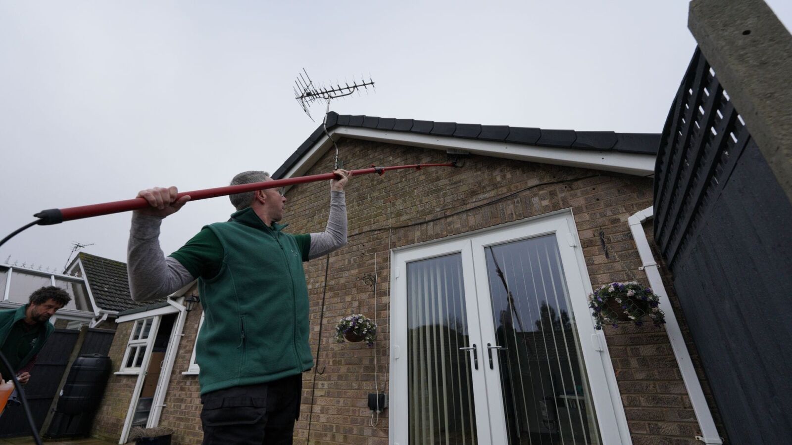 Conservatory cleaning in Ruskington by Fenland Property Care