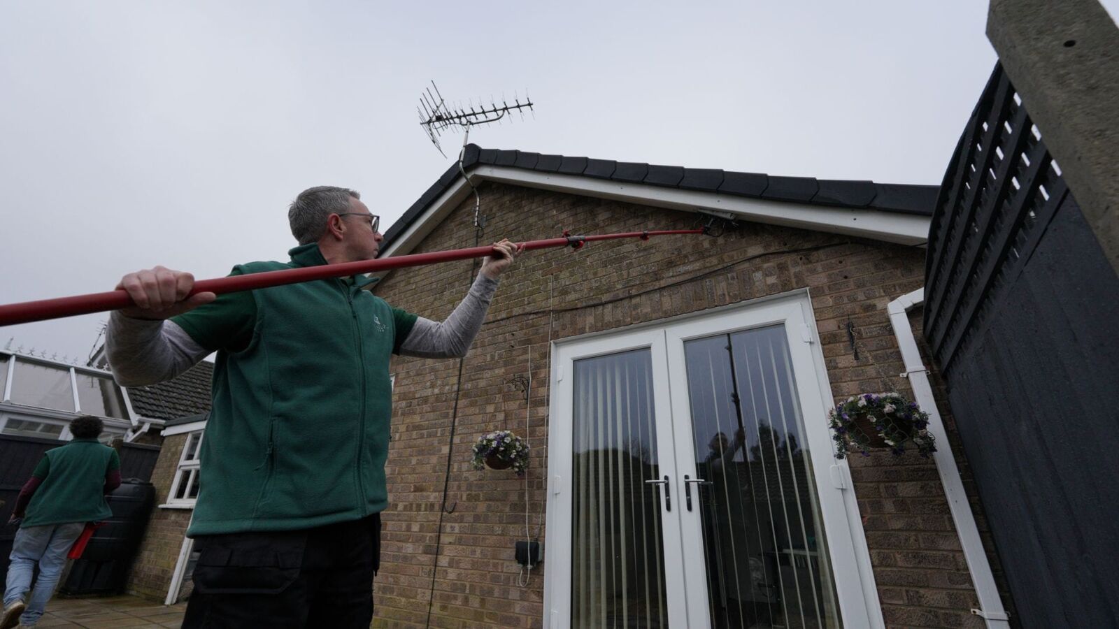 Conservatory cleaning in Sleaford by Fenland Property Care