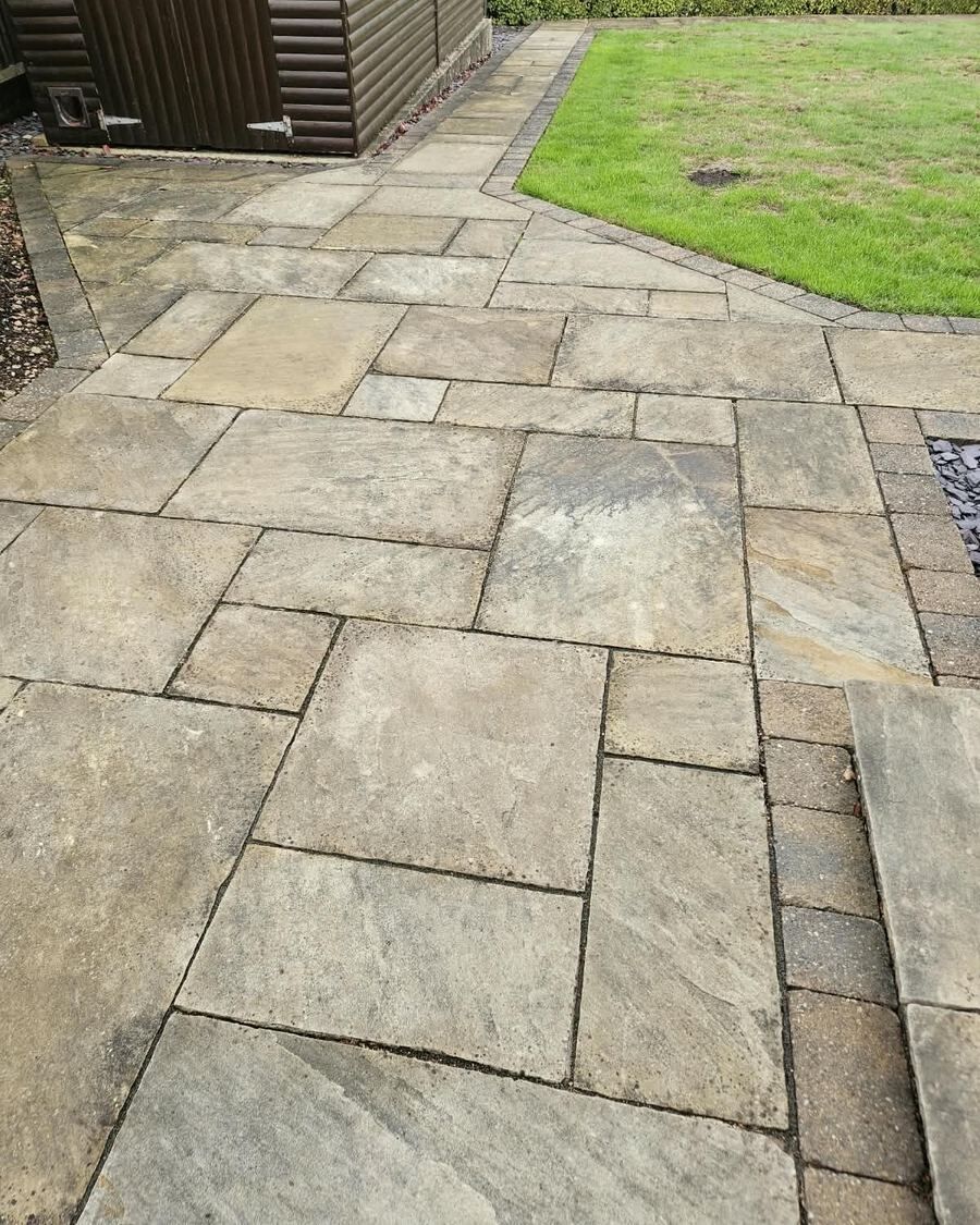 Jet washing in Horncastle by Fenland Property Care