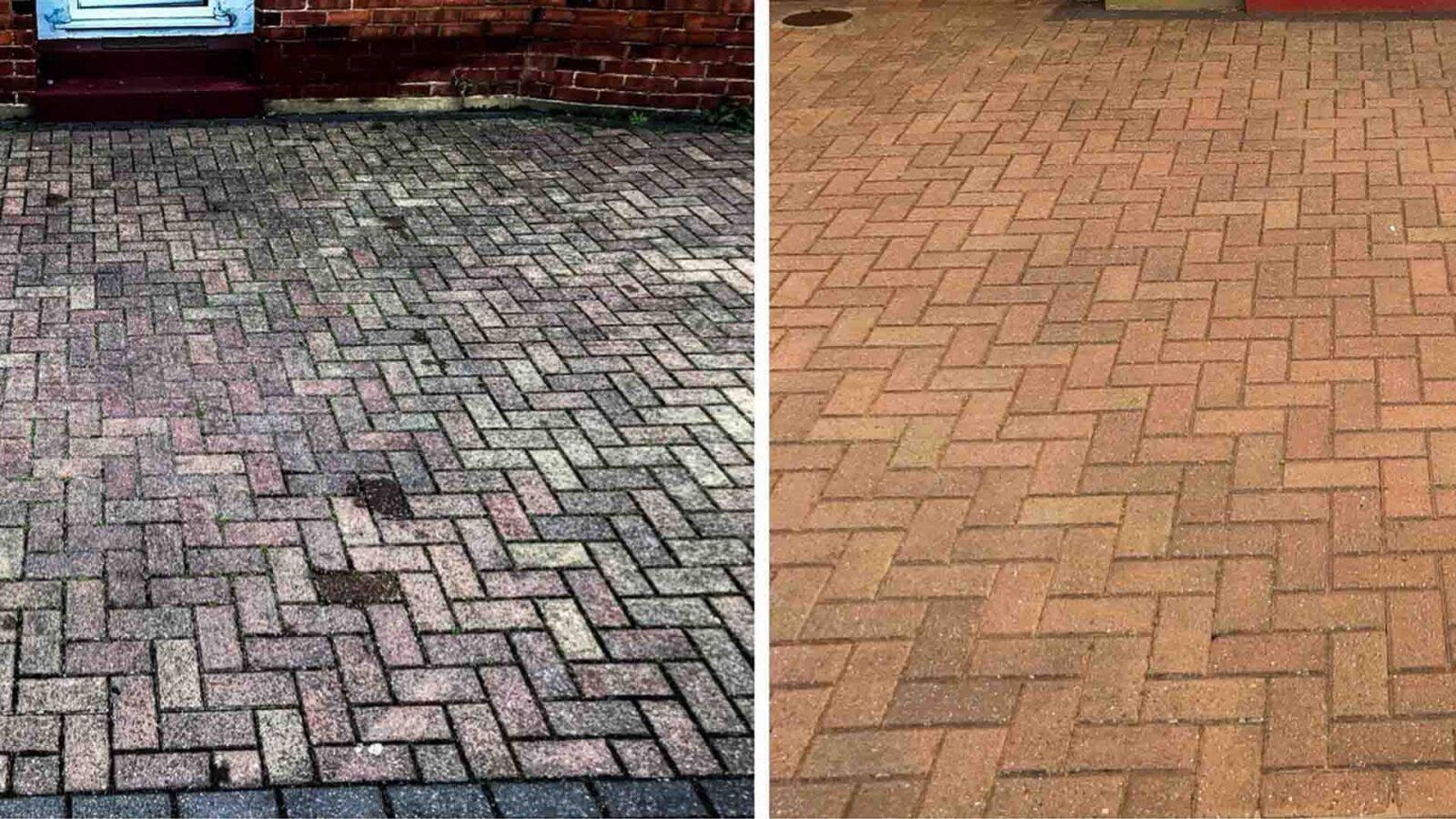 Jet washing in Skegness by Fenland Property Care