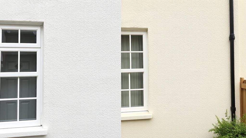 Render cleaning in Stamford by Fenland Property Care
