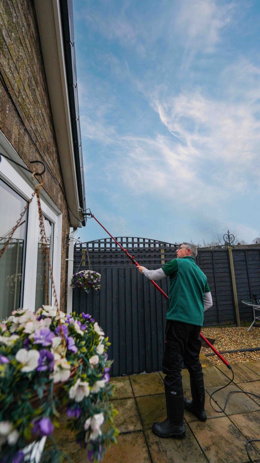 Fascia cleaning in Alford by Fenland Property Care