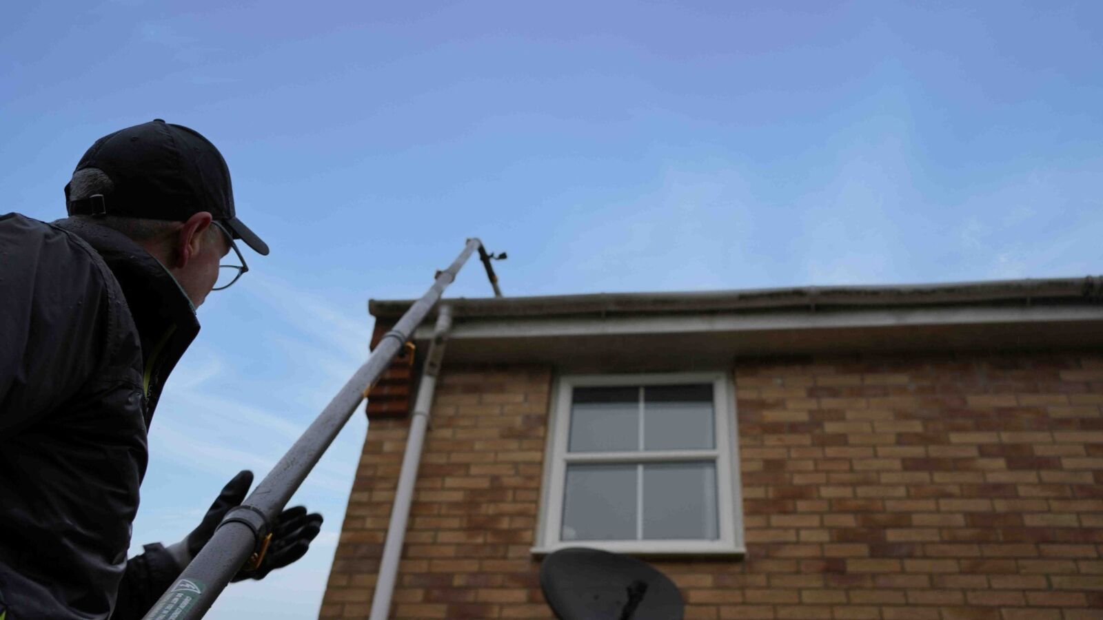 Fascia cleaning in Billinghay by Fenland Property Care