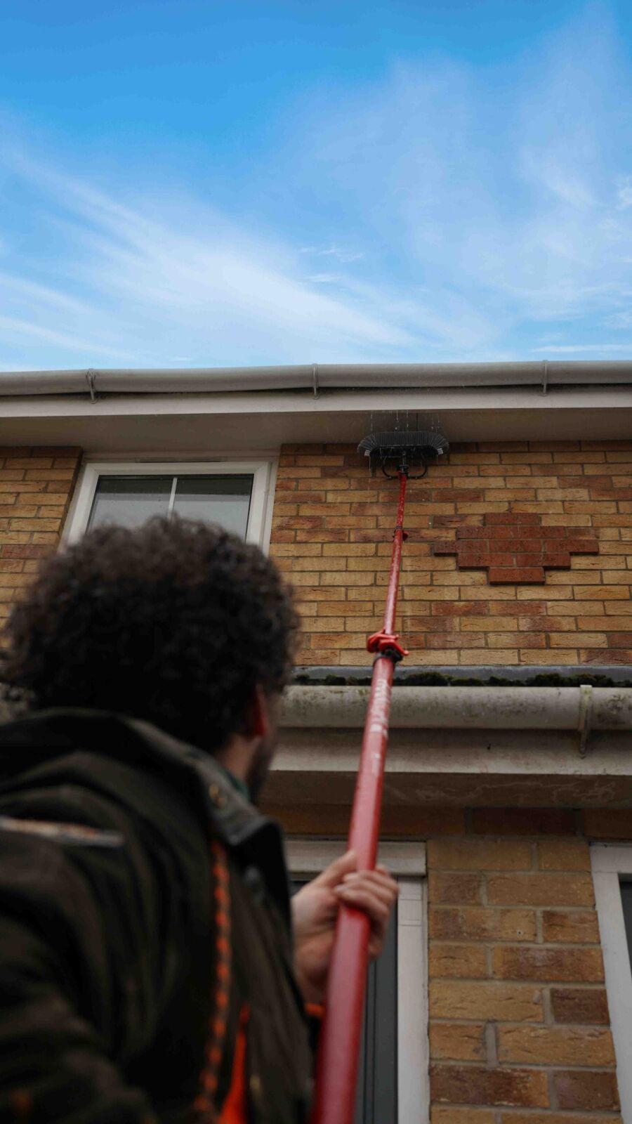 Fascia cleaning in Tattershall by Fenland Property Care