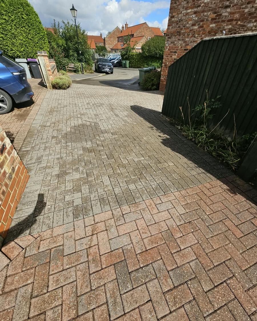 Tarmac cleaning in Woodhall Spa by Fenland Property Care
